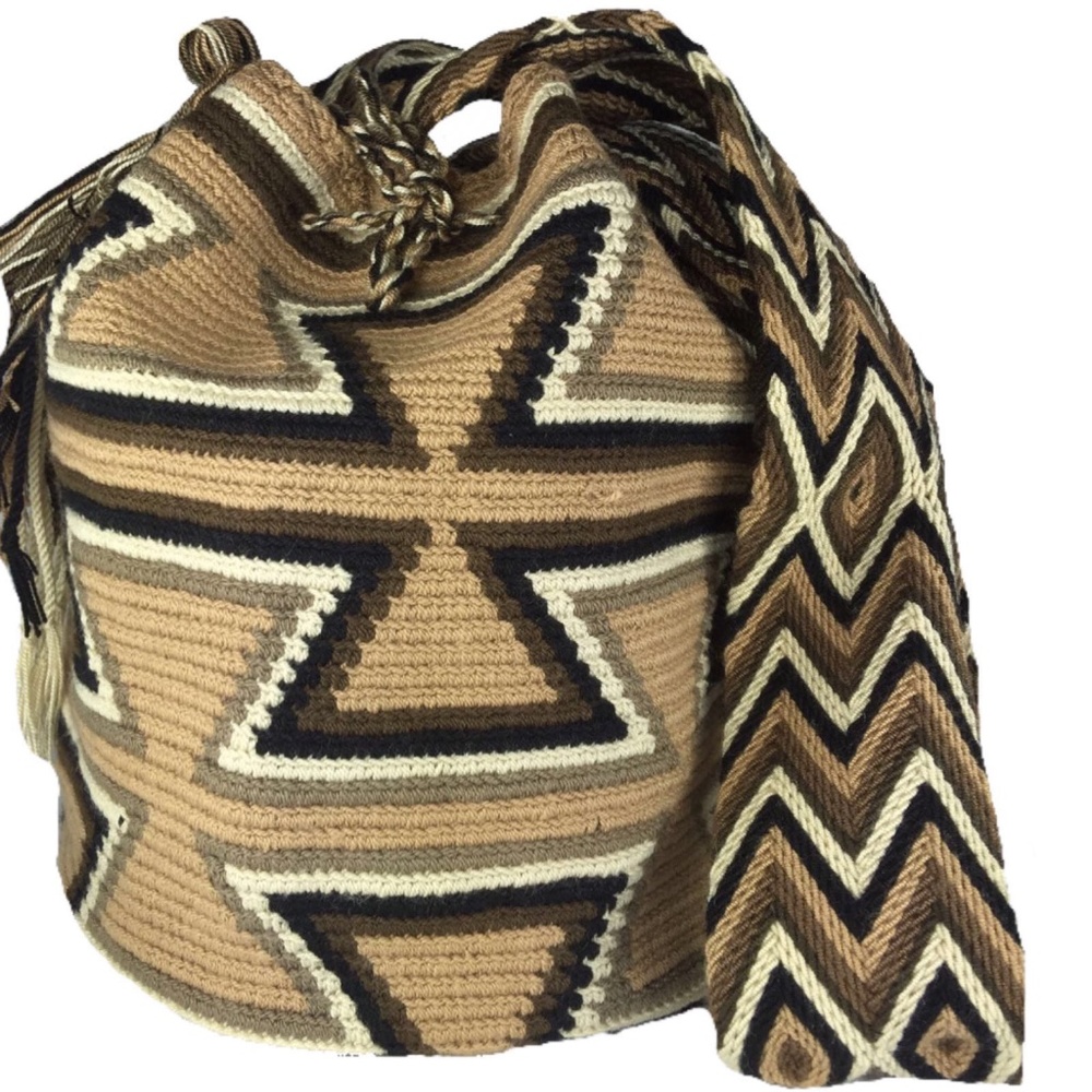 Wayuu Mochila Colombian Large Shoulder Bag
